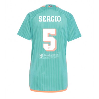Dres Inter Miami Sergio Busquets #5 Rezervni za Žensko 2024-25 Kratak Rukav Dres Inter Miami Sergio Busquets #5 Rezervni za Žensko 2024-25 Kratak Rukav
